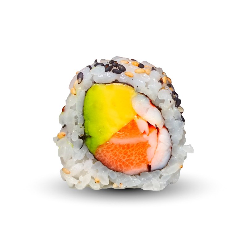 salmon fried uramaki