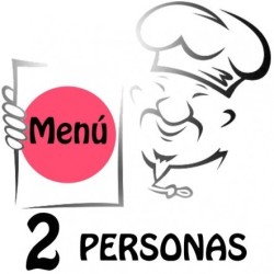 Menú per a dues persones amb arròs
