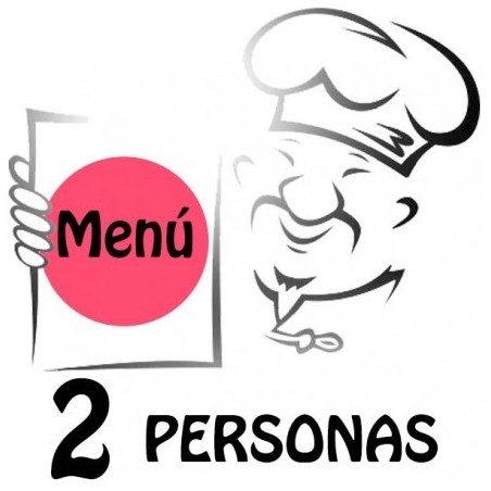 Menú per a dues persones amb tallarines