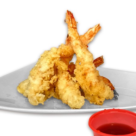 Tempura de llagostins (6 peces)